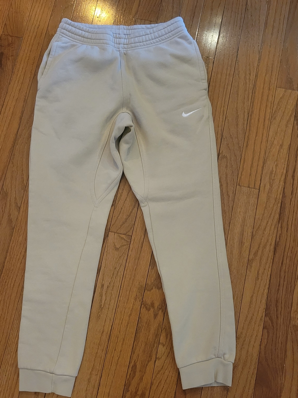 Nike Men's Light Beige Jogger Sweatpants